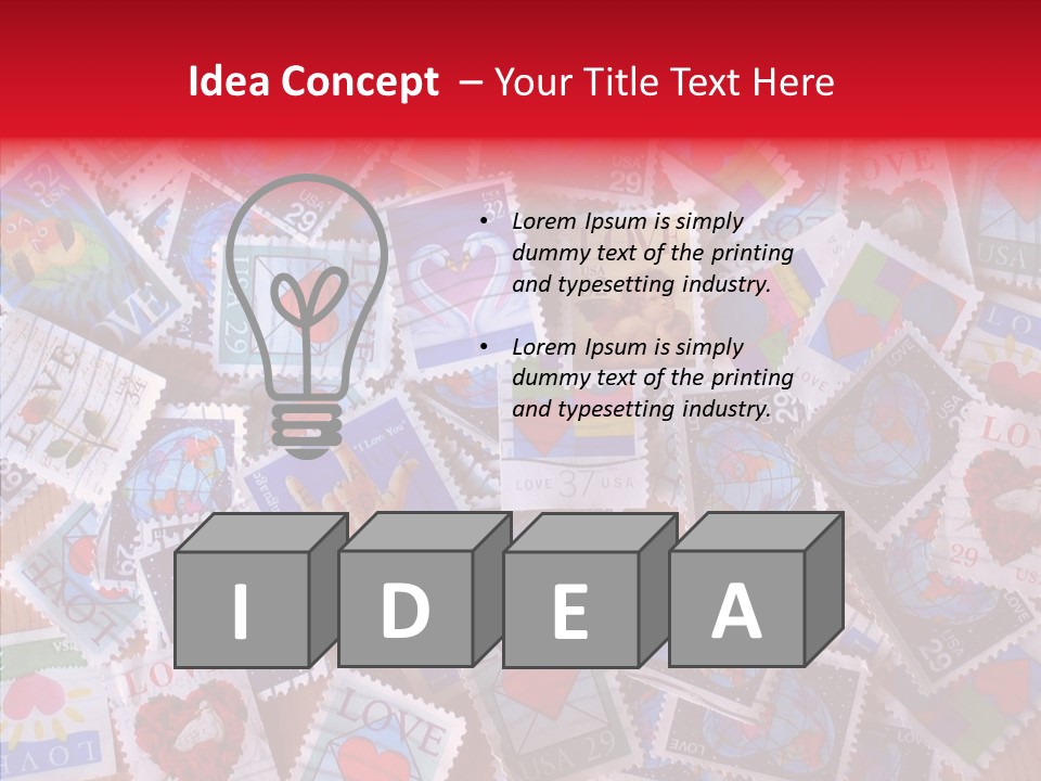 Touching  Grandmother PowerPoint Template