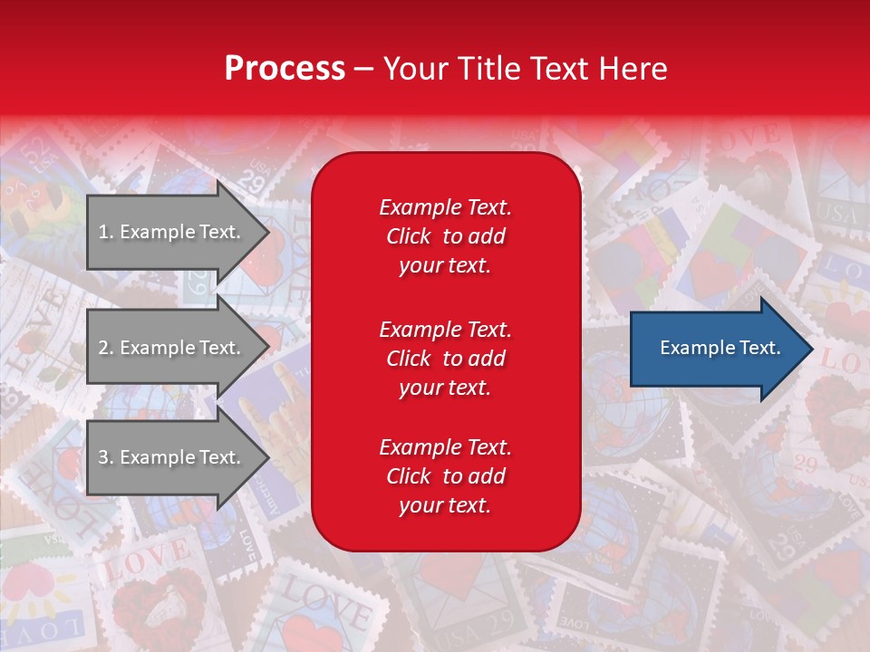 Touching  Grandmother PowerPoint Template