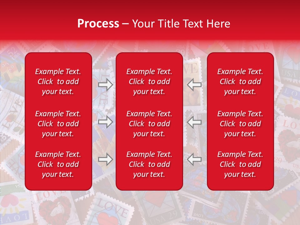 Touching  Grandmother PowerPoint Template