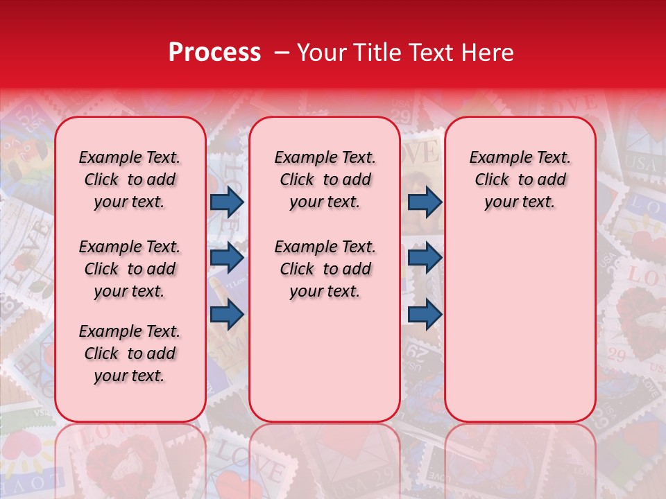Touching  Grandmother PowerPoint Template