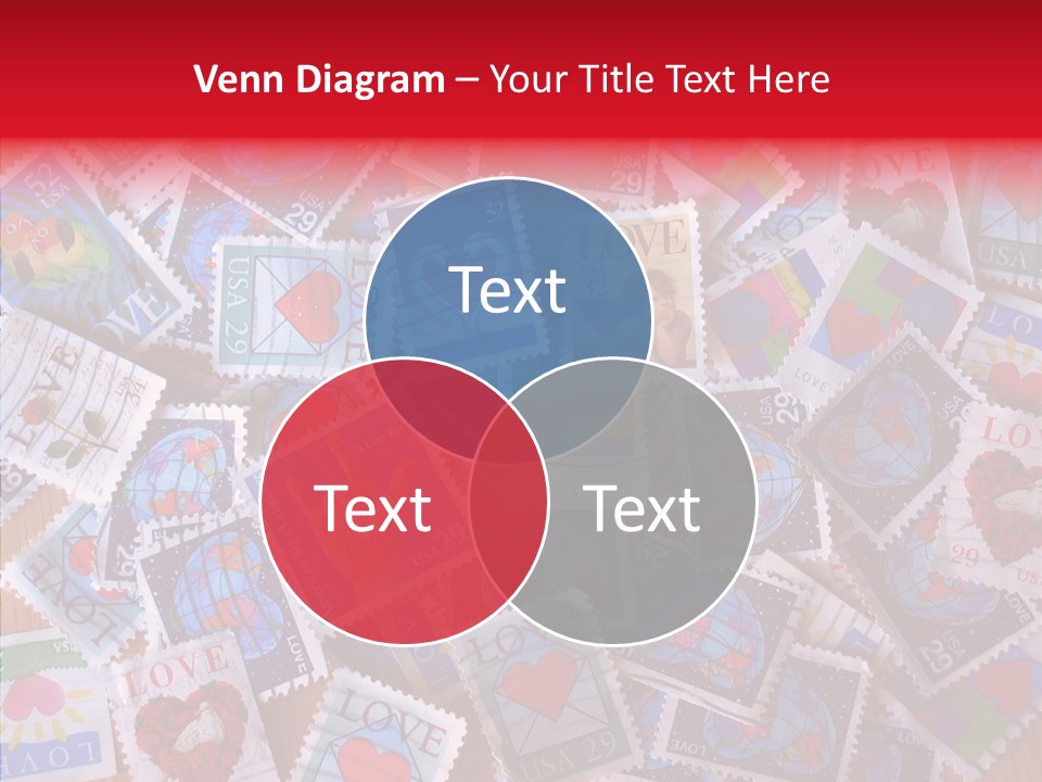 Touching  Grandmother PowerPoint Template