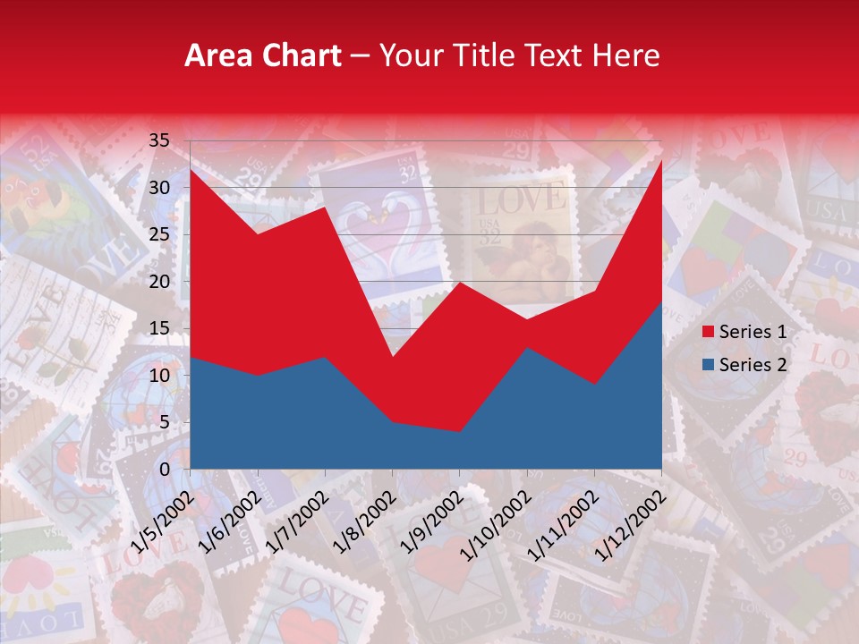Touching  Grandmother PowerPoint Template