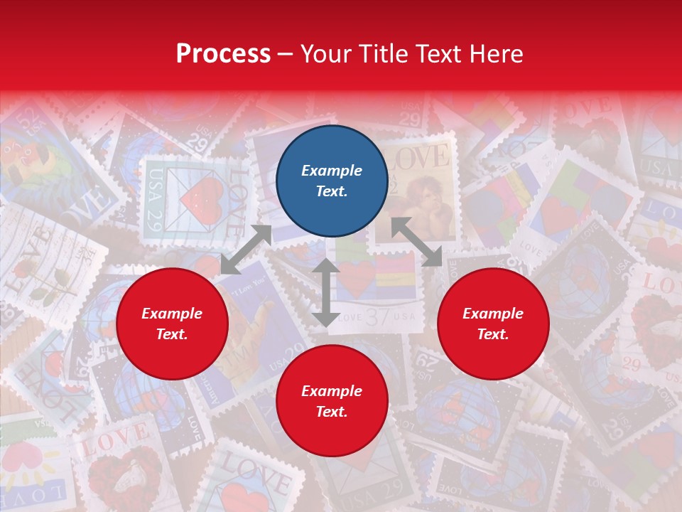 Touching  Grandmother PowerPoint Template