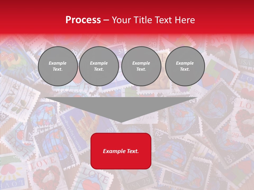 Touching  Grandmother PowerPoint Template