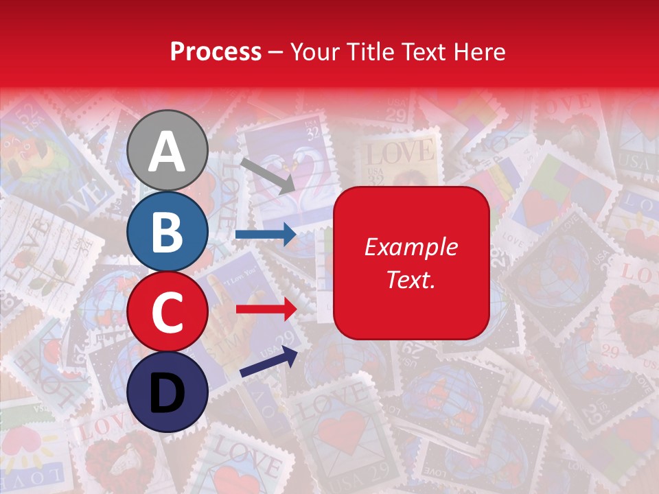 Touching  Grandmother PowerPoint Template