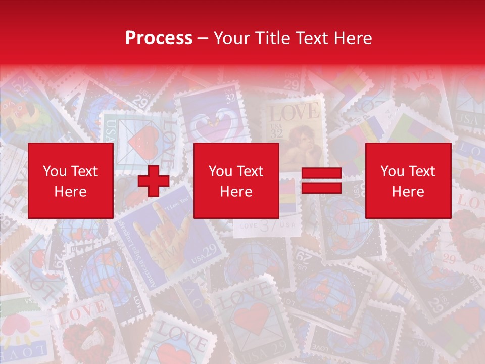 Touching  Grandmother PowerPoint Template