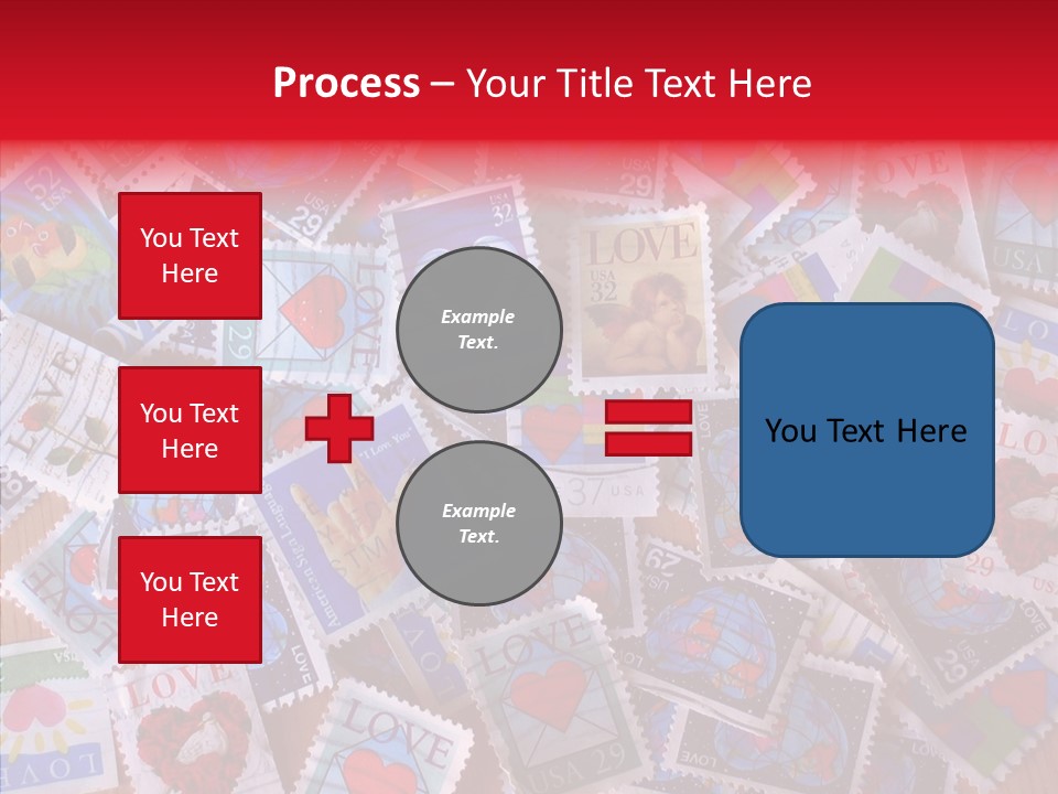 Touching  Grandmother PowerPoint Template