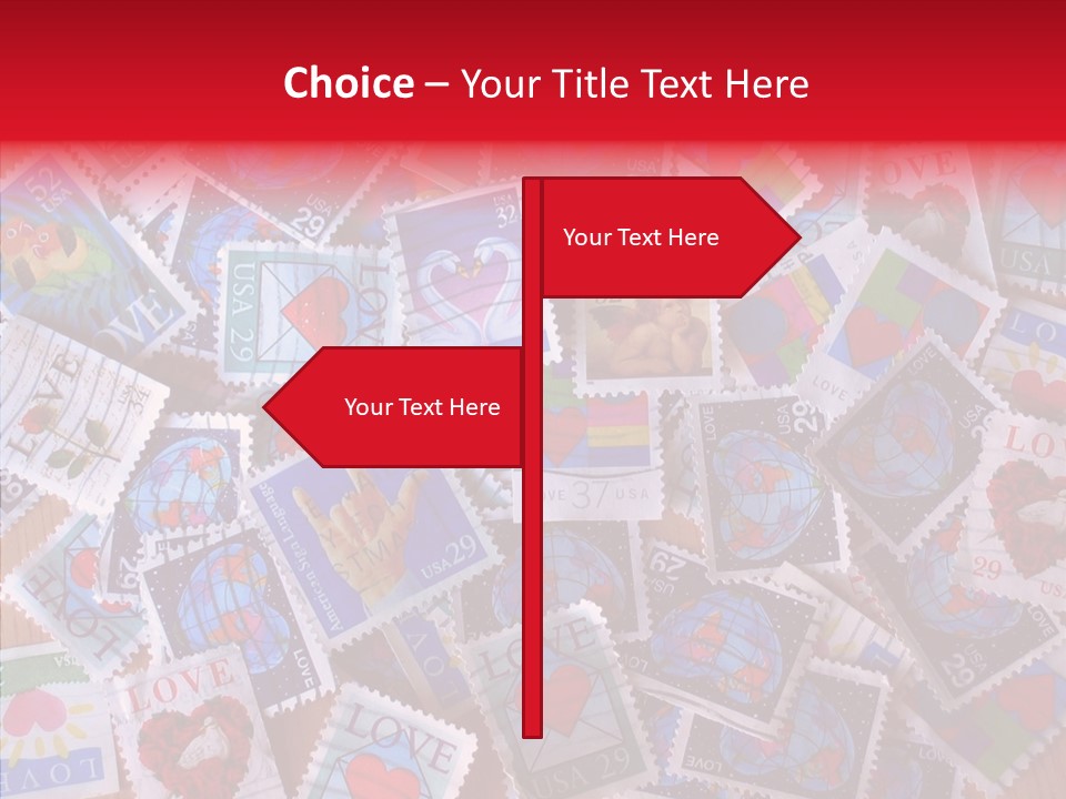 Touching  Grandmother PowerPoint Template