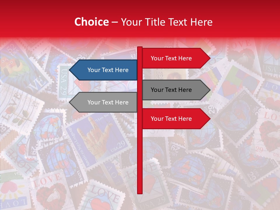 Touching  Grandmother PowerPoint Template