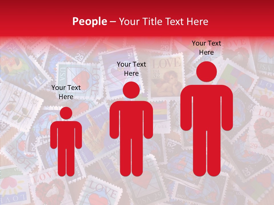 Touching  Grandmother PowerPoint Template