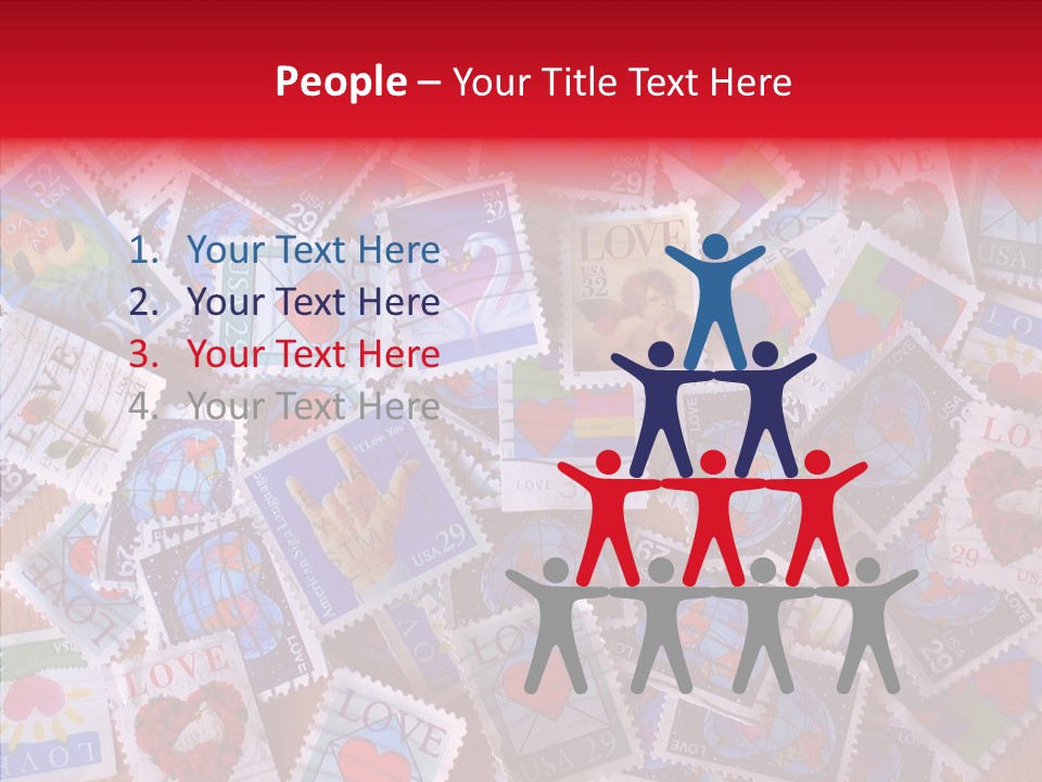 Touching  Grandmother PowerPoint Template