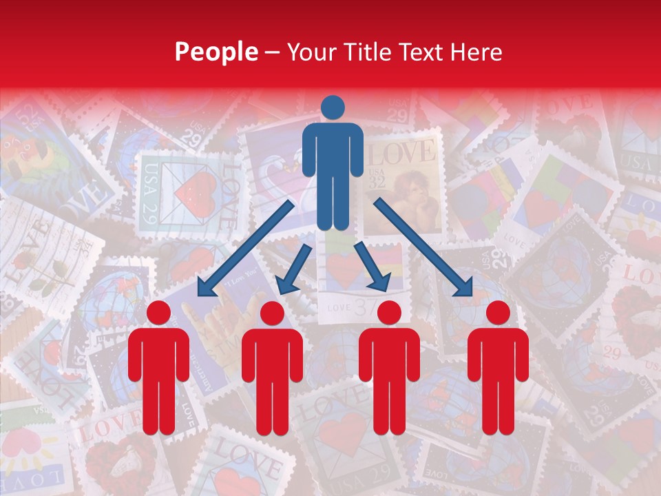 Touching  Grandmother PowerPoint Template