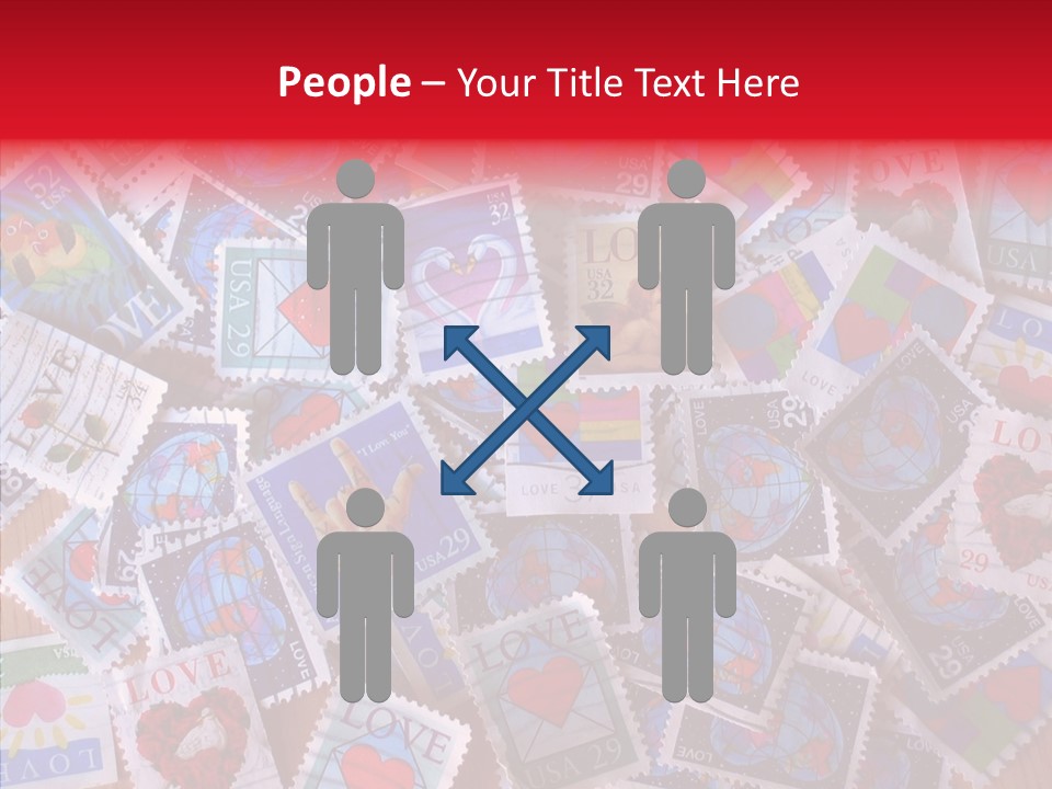 Touching  Grandmother PowerPoint Template