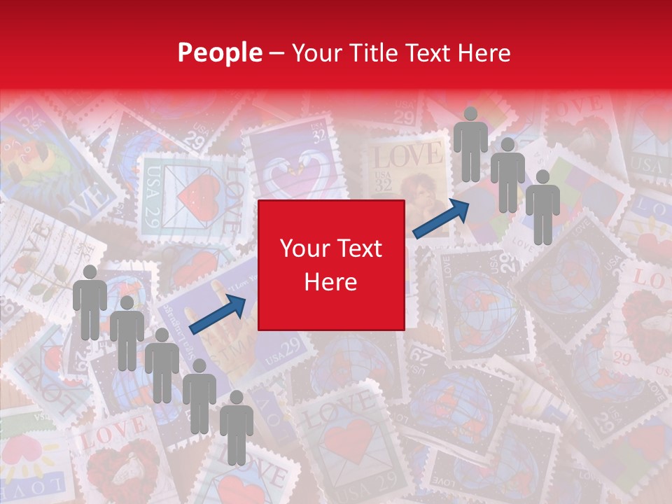 Touching  Grandmother PowerPoint Template