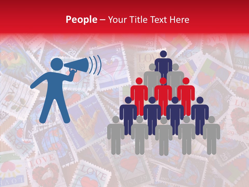 Touching  Grandmother PowerPoint Template