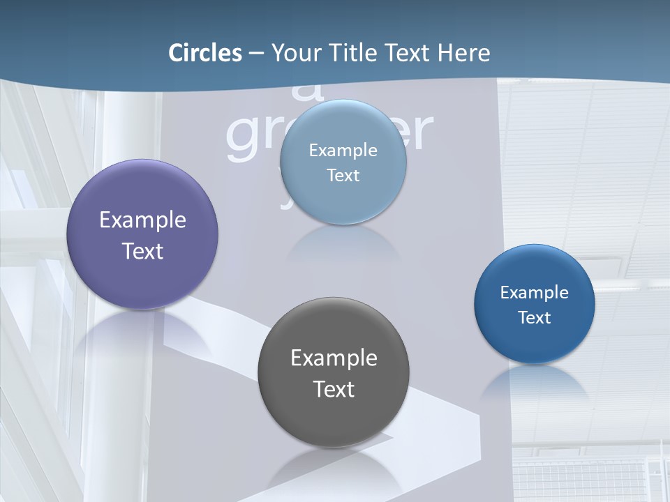 Touching  Grandmother PowerPoint Template