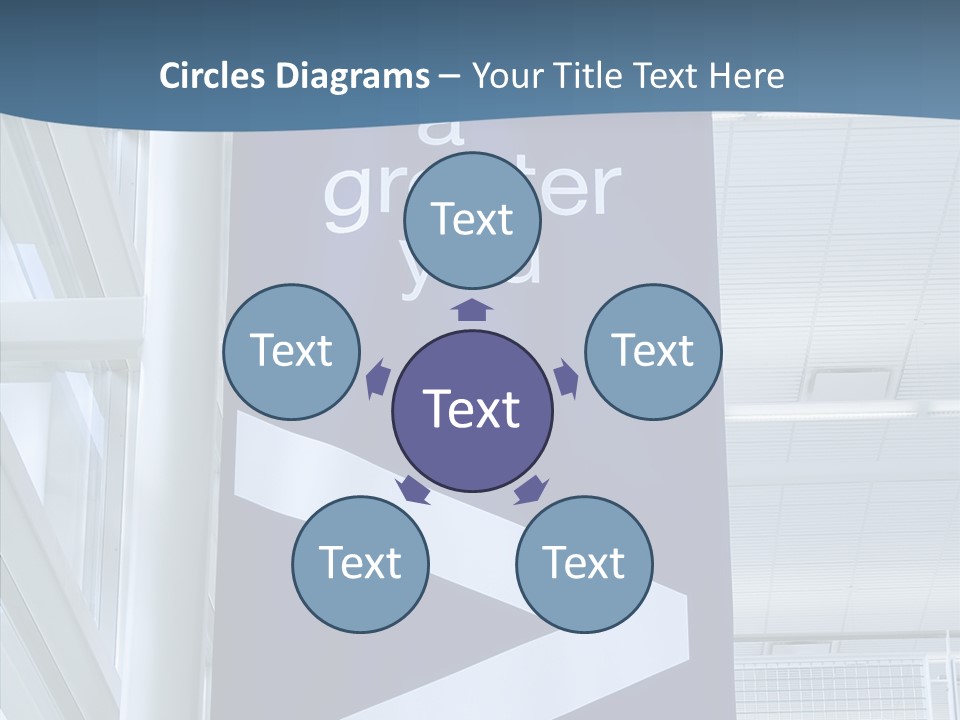 Touching  Grandmother PowerPoint Template