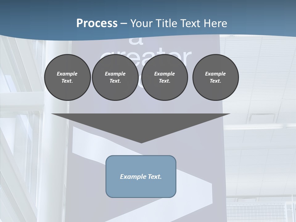 Touching  Grandmother PowerPoint Template