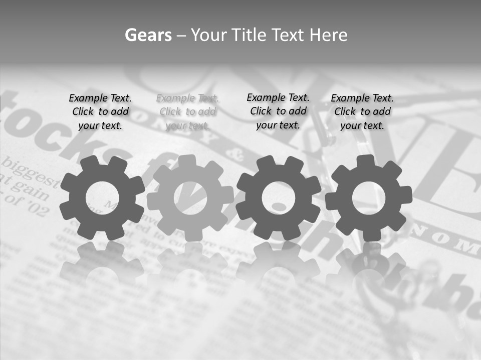 White Human Background PowerPoint Template