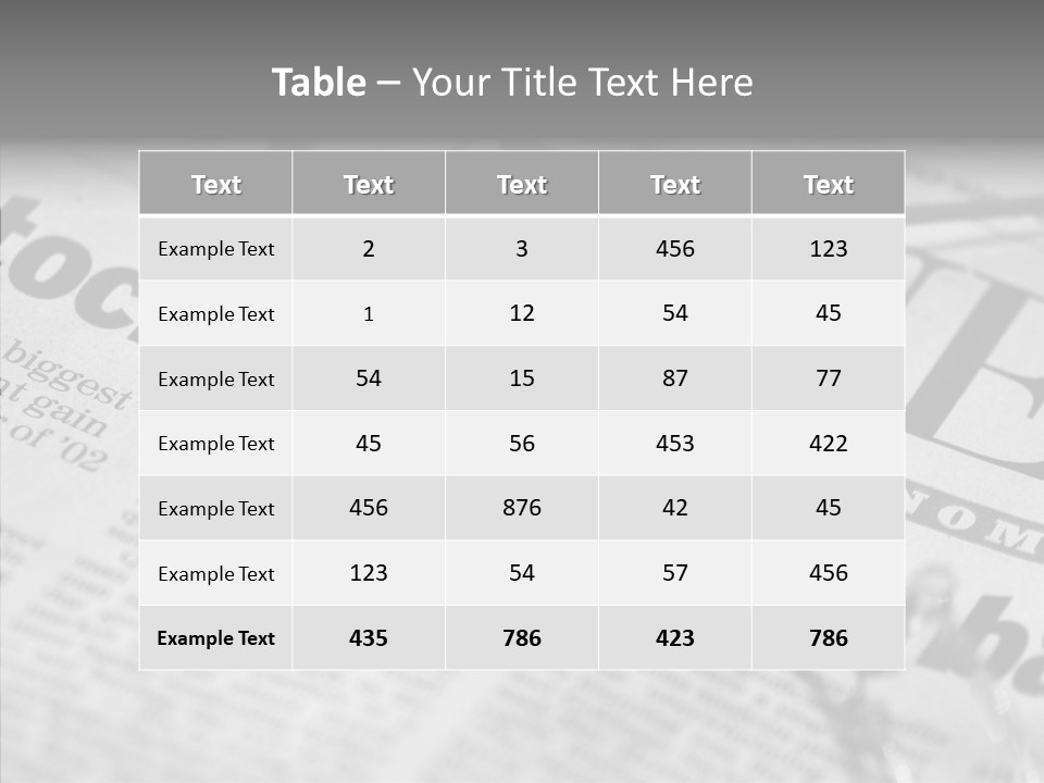 White Human Background PowerPoint Template