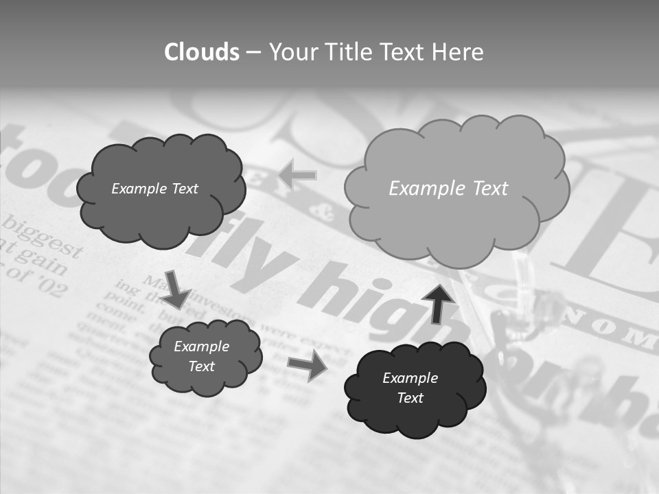 White Human Background PowerPoint Template