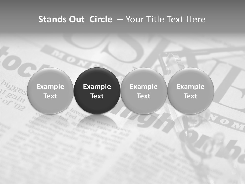 White Human Background PowerPoint Template