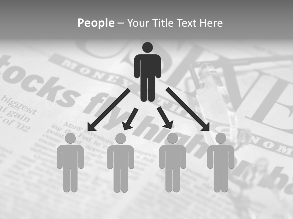 White Human Background PowerPoint Template