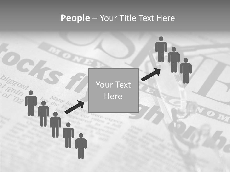 White Human Background PowerPoint Template