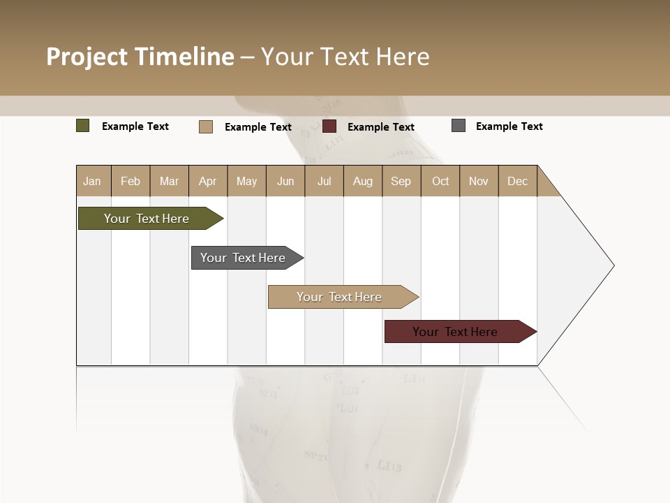 Elderly Hand Young PowerPoint Template