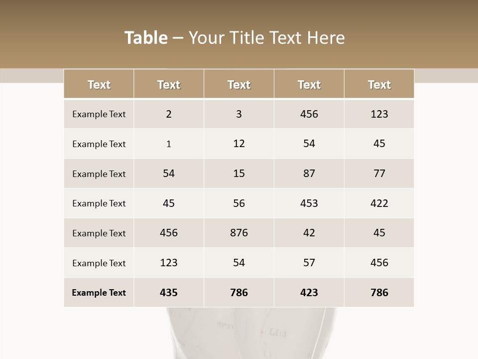 Elderly Hand Young PowerPoint Template