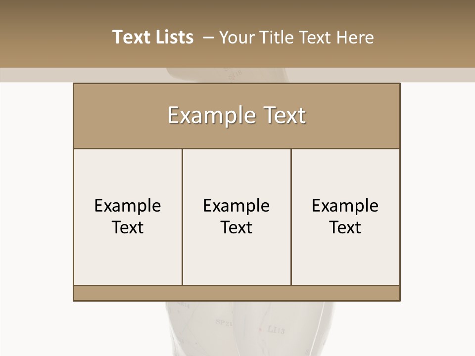 Elderly Hand Young PowerPoint Template