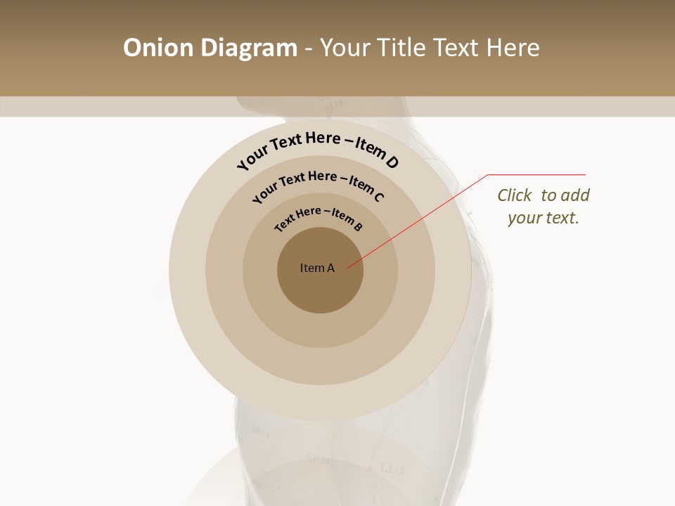 Elderly Hand Young PowerPoint Template