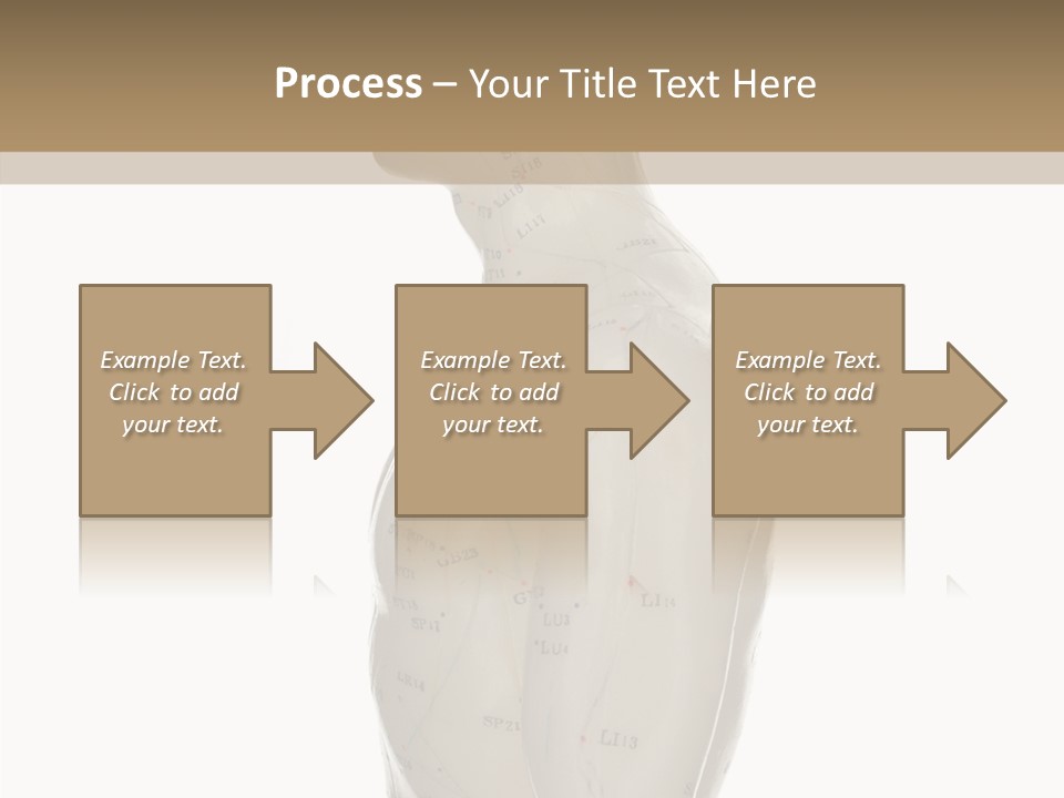 Elderly Hand Young PowerPoint Template