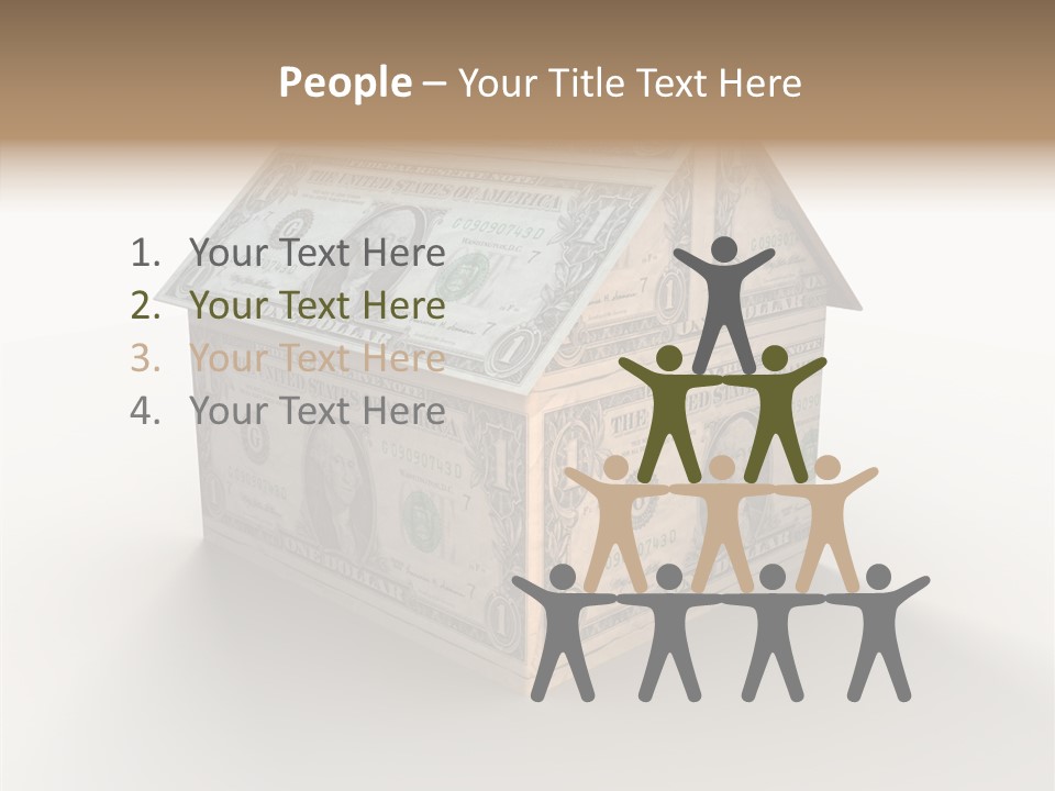 Togetherness Hand Help PowerPoint Template