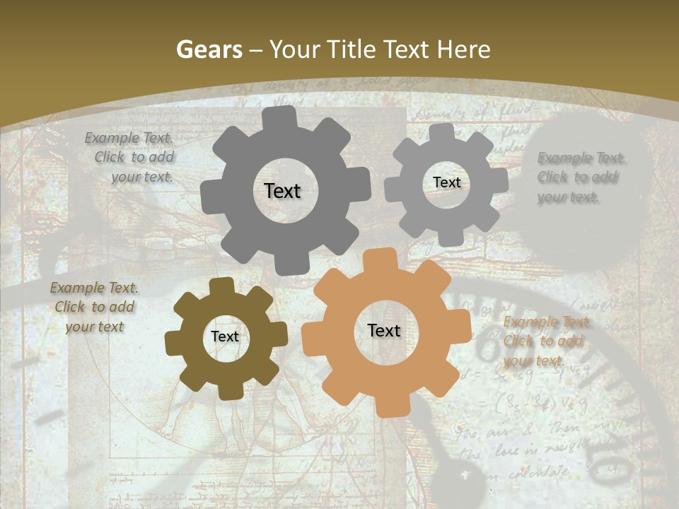 Young Senior Help PowerPoint Template