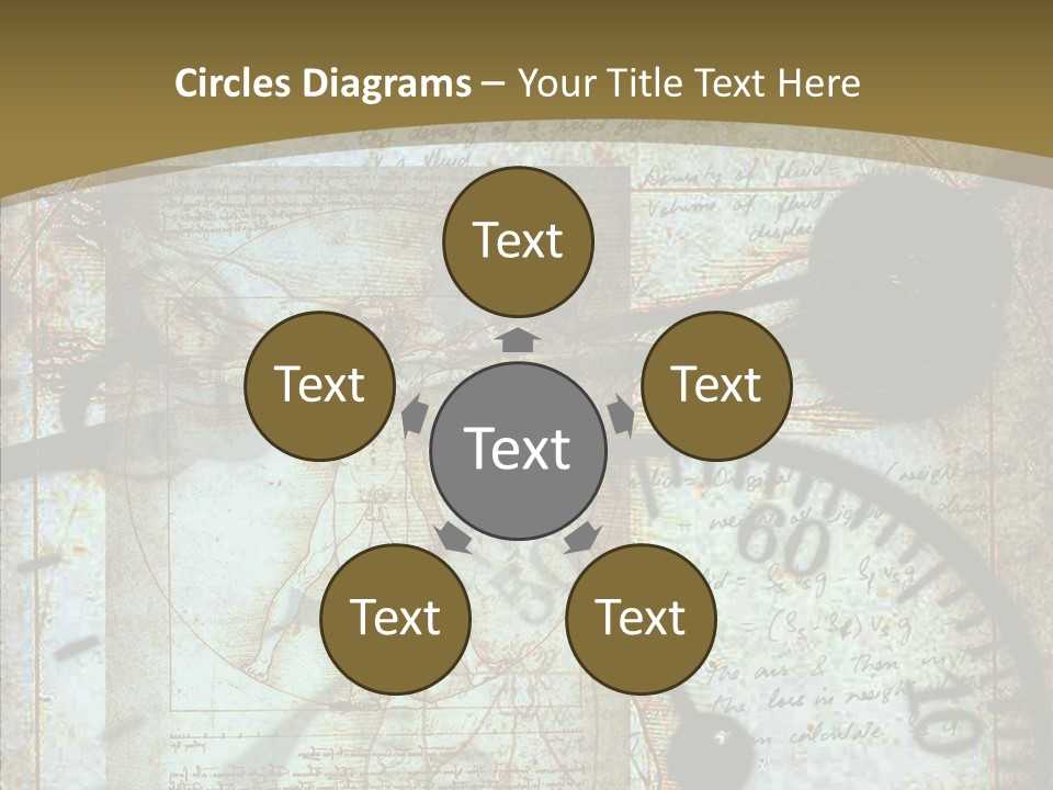 Young Senior Help PowerPoint Template