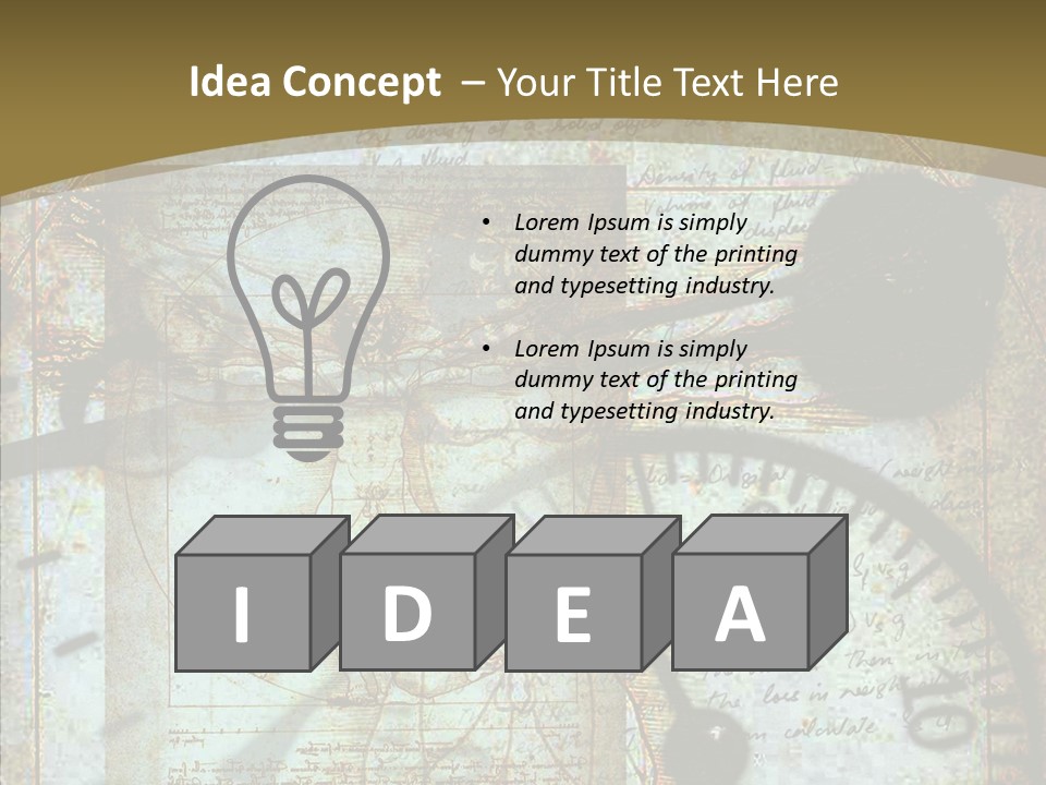 Young Senior Help PowerPoint Template