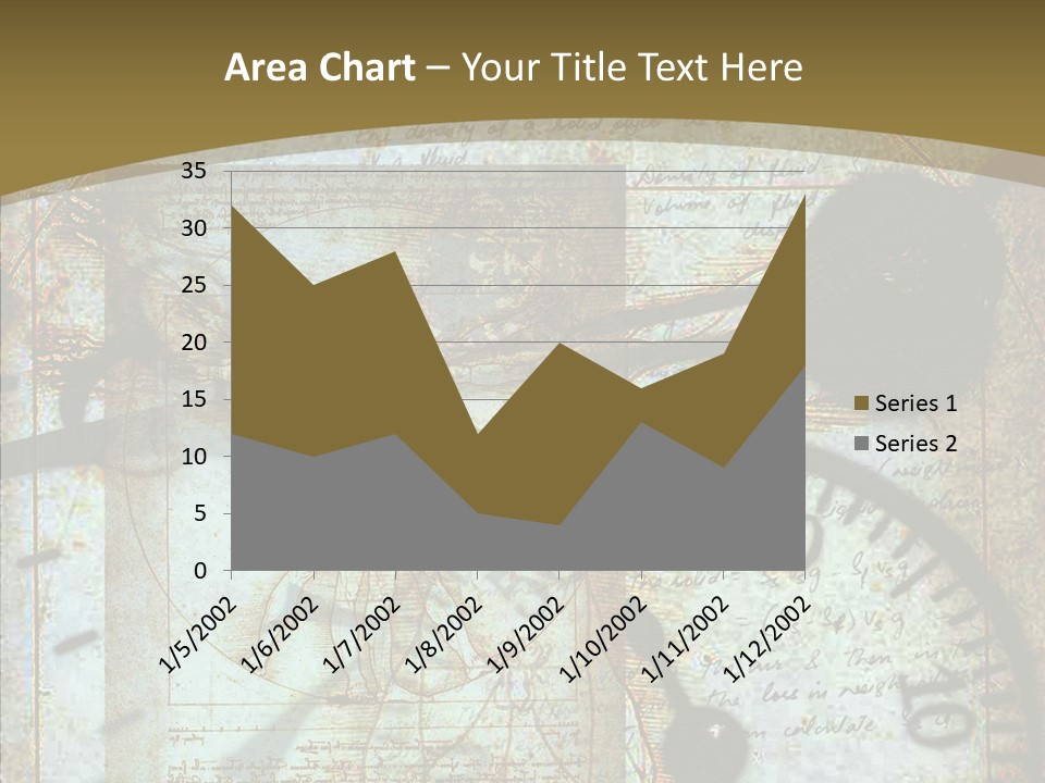Young Senior Help PowerPoint Template