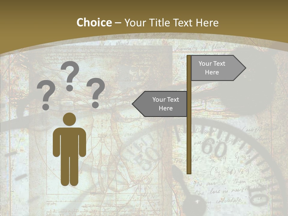 Young Senior Help PowerPoint Template