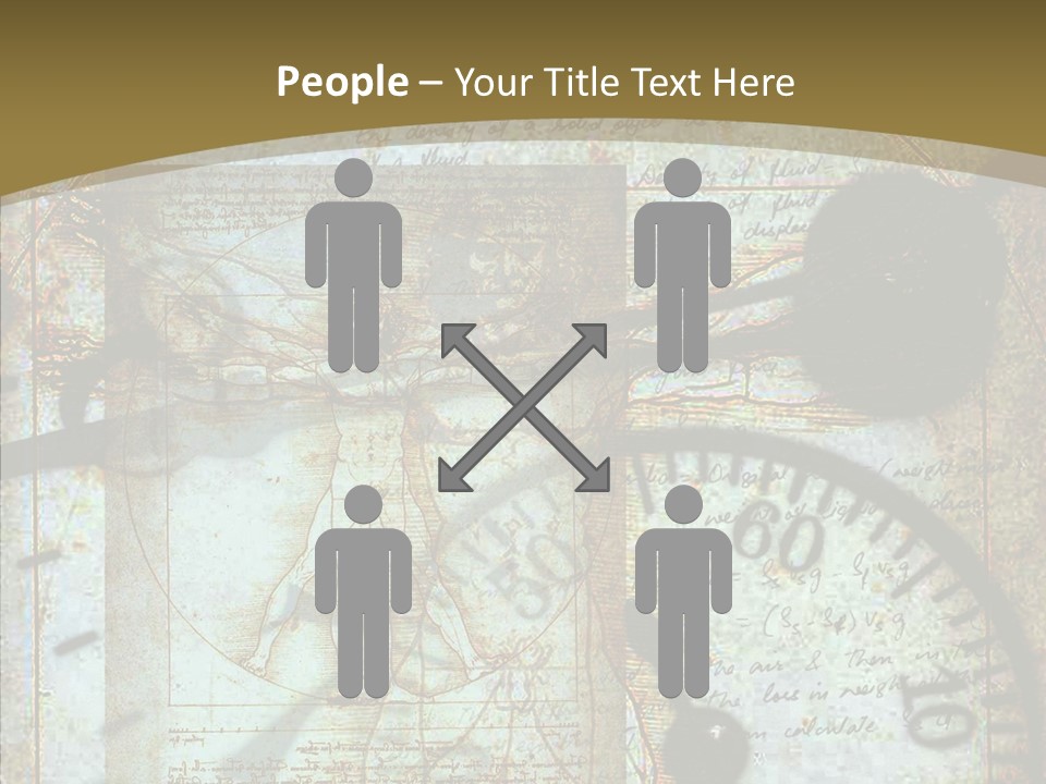 Young Senior Help PowerPoint Template