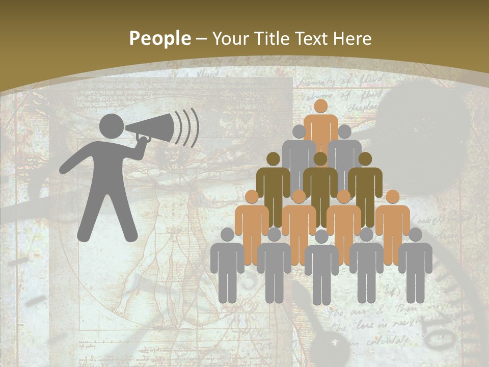 Young Senior Help PowerPoint Template