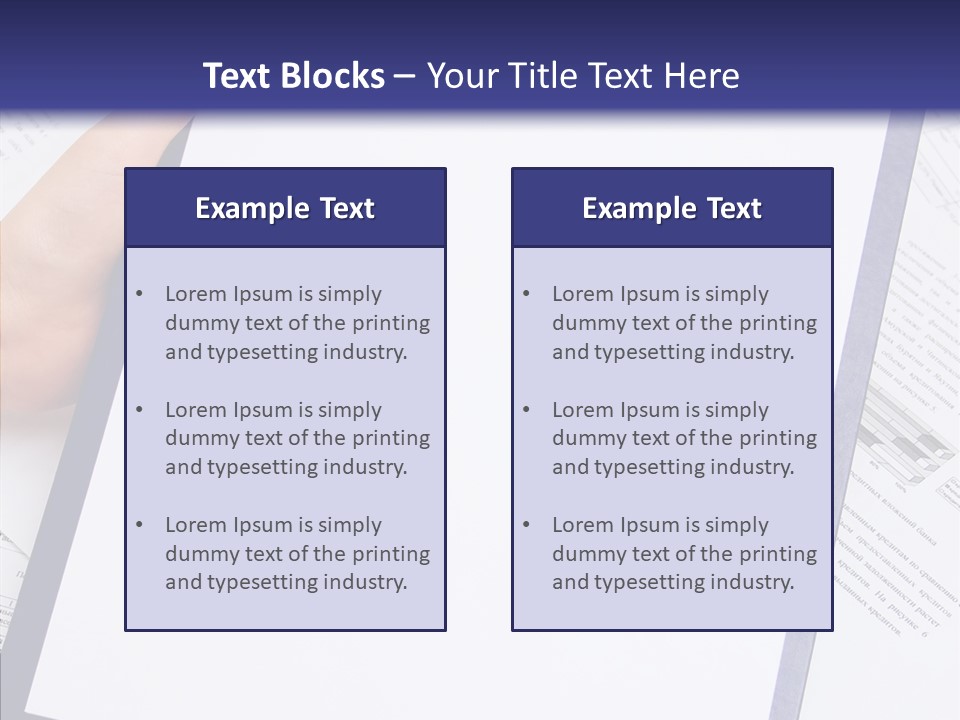 Aging Assist Close Up PowerPoint Template