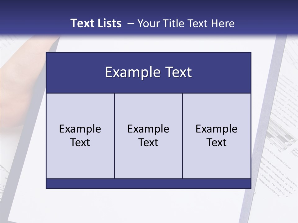 Aging Assist Close Up PowerPoint Template