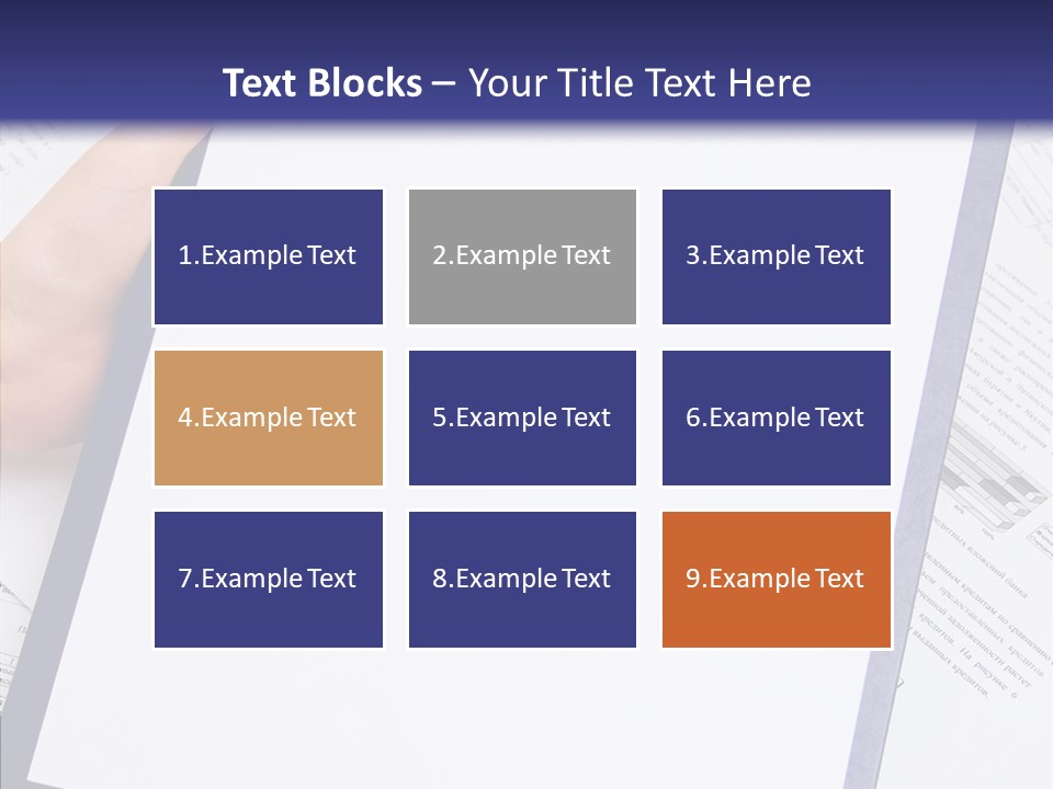 Aging Assist Close Up PowerPoint Template