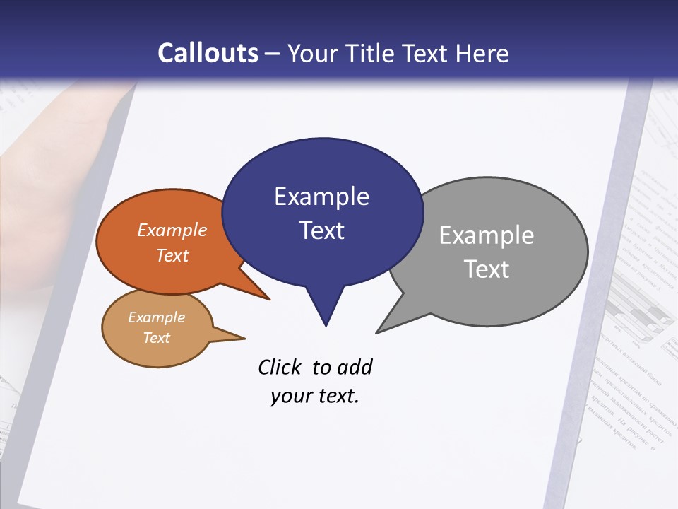 Aging Assist Close Up PowerPoint Template