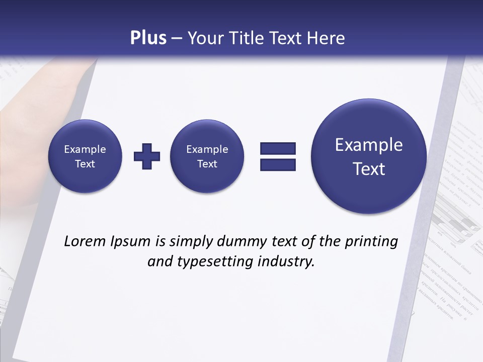 Aging Assist Close Up PowerPoint Template