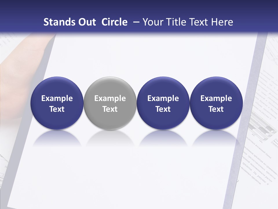 Aging Assist Close Up PowerPoint Template