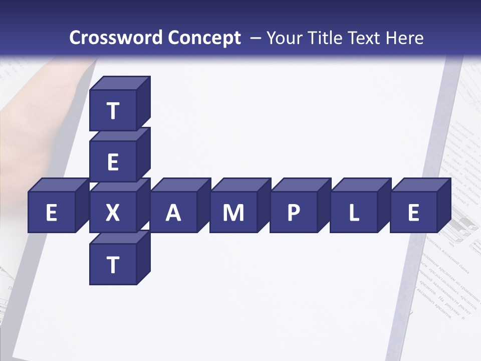 Aging Assist Close Up PowerPoint Template