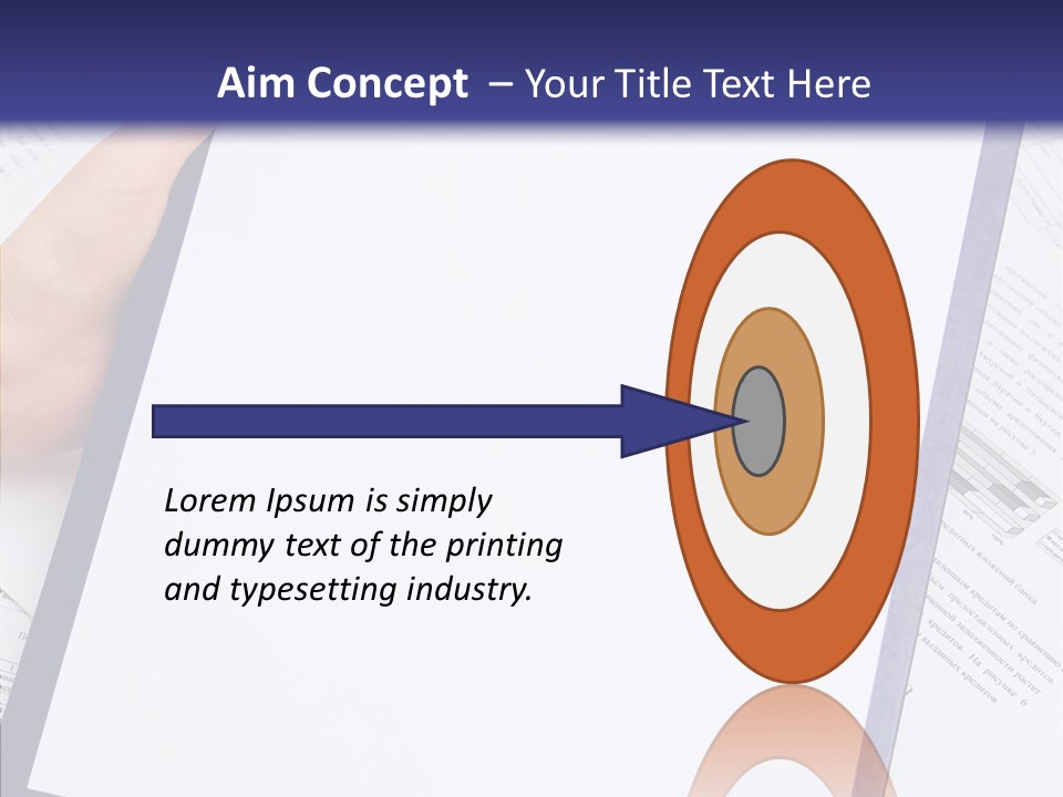 Aging Assist Close Up PowerPoint Template