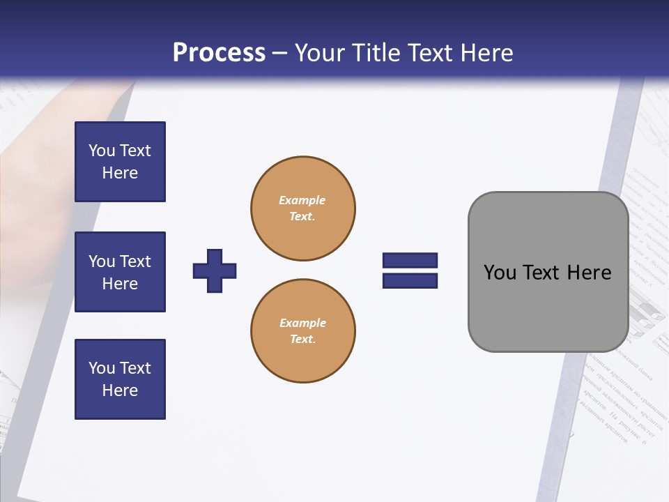 Aging Assist Close Up PowerPoint Template
